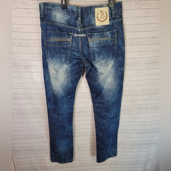 Denis Simachev Boiled Denim Jeans, sz 31 - Picture 9 of 14